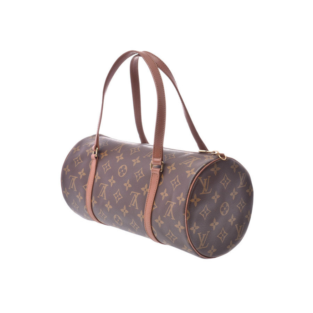 Louis Vuitton handbag L Papillon Monogram leather pouch brown